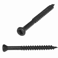 DWSTSQ214 #6 X 2-1/4" Drywall Screw, Trim Head, Square Drive, Black Phosphate